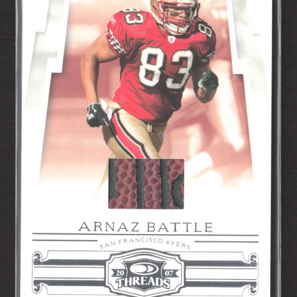 2007 Donruss Threads Arnaz Battle #42 Game-Worn/Used Ball /250