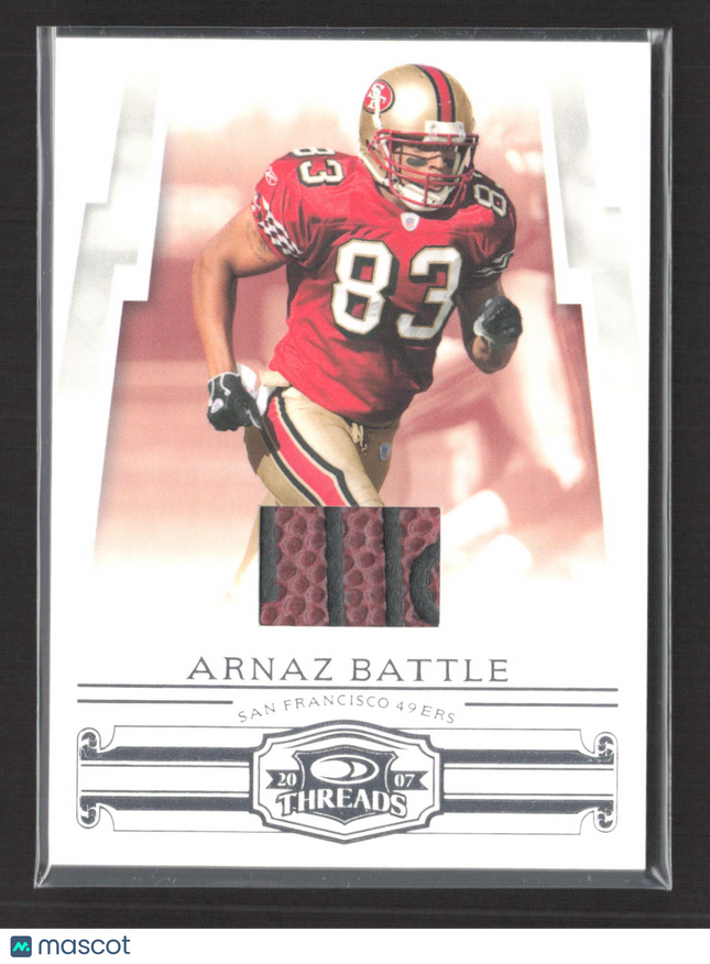 2007 Donruss Threads Arnaz Battle #42 Game-Worn/Used Ball /250