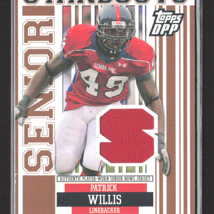 2007 Topps Draft Picks & Prospects Senior Standouts Patrick Willis #SS-PW Jersey