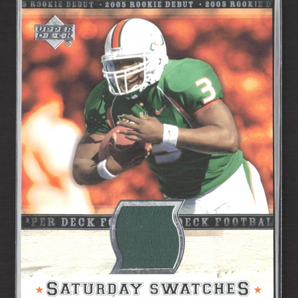 2005 Rookie Debut Saturday Swatches Frank Gore College Jersey Game-Used Jersey