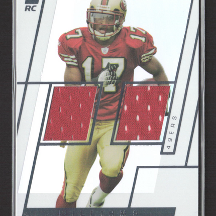 2007 Topps Paradigm Brandon Williams #57 Portrayal Dual Jersey Relic 061/249 RC