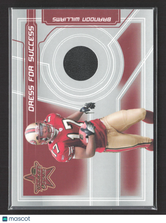 2006 Playoff Rookies & Stars Dress for Success Brandon Williams #DS-8 Shoe /115