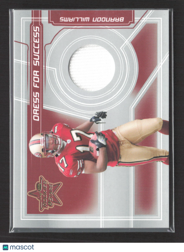 2006 Rookies & Stars Dress for Success Brandon Williams #DS-8 Jersey /100
