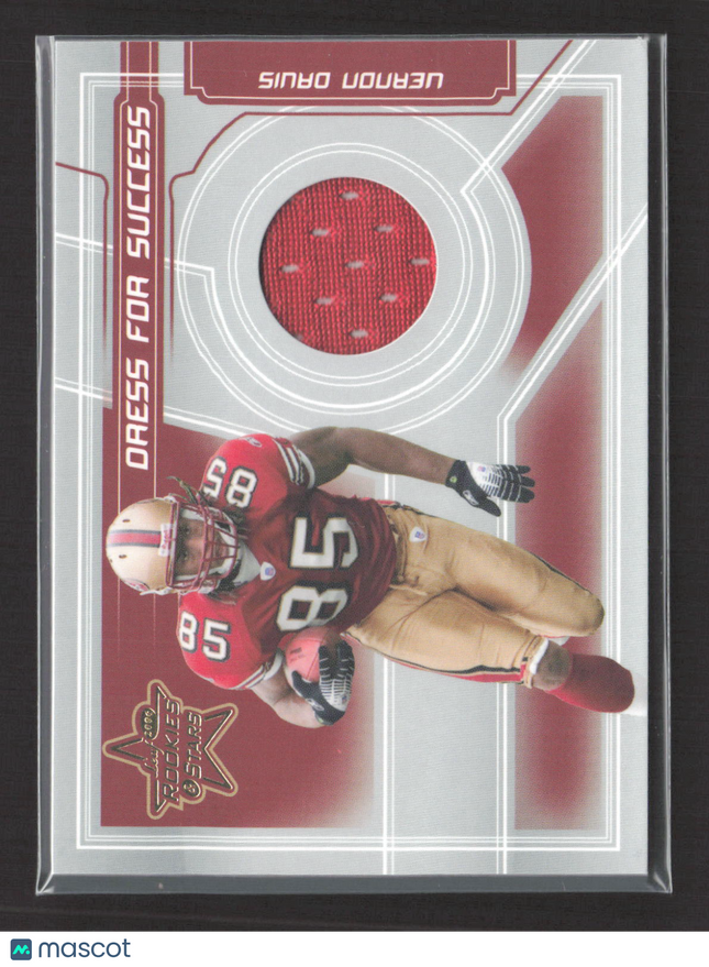 2006 Rookies & Stars Dress for Success Vernon Davis #DS-18 Jersey /100
