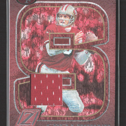 2005 Donruss Zenith Spellbound Steve Young #S-21 Game-Worn Jersey 245/250