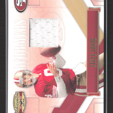 2008 Donruss Gridiron Gear Steve Young #P-42 Game-Worn Jersey 118/250