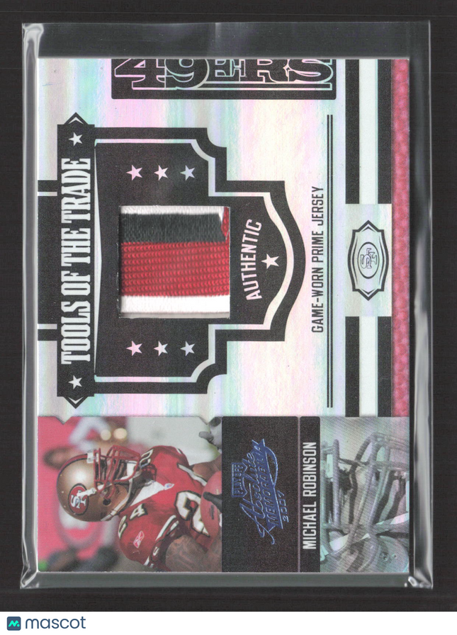2007 Absolute Tools of the Trade Michael Robinson #TOT-110 Game-Worn Patch /50