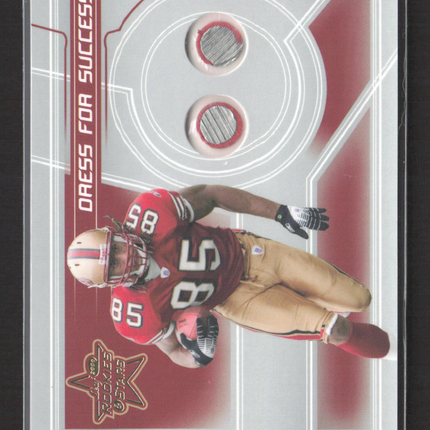 2006 Leaf Rookies & Stars Dress for Success Vernon Davis #DS-18 Facemask /350