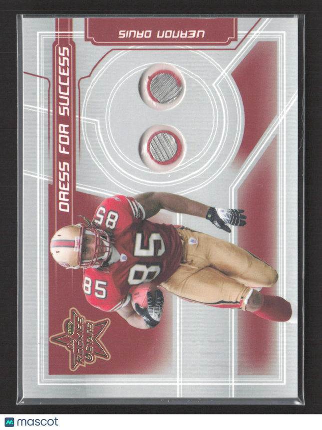 2006 Leaf Rookies & Stars Dress for Success Vernon Davis #DS-18 Facemask /350