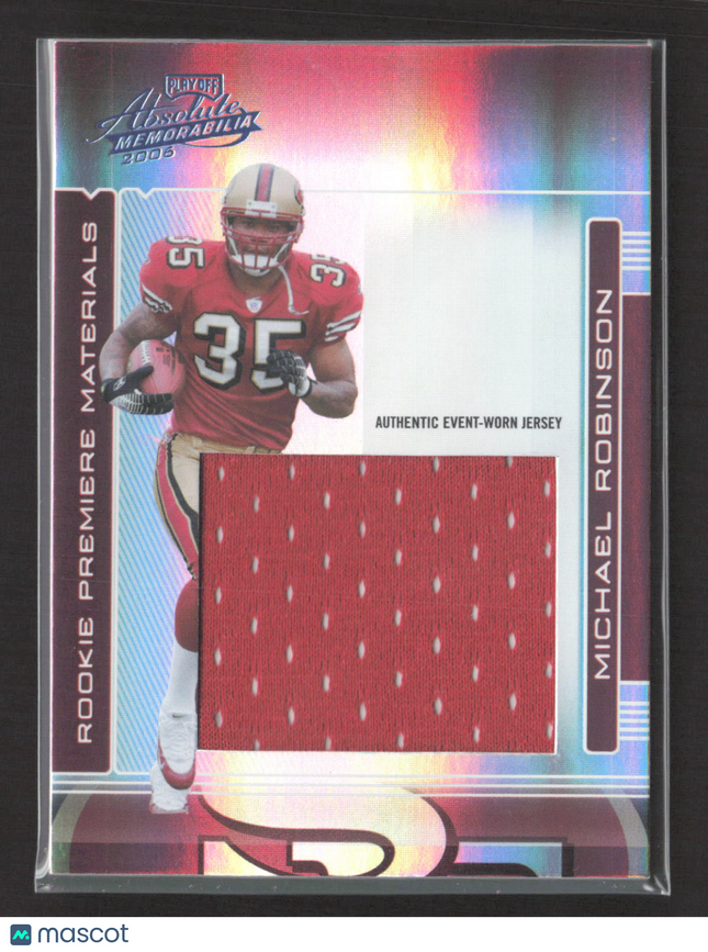 2006 Playoff Absolute Rookie Premiere Michael Robinson #262 Jersey 5/20
