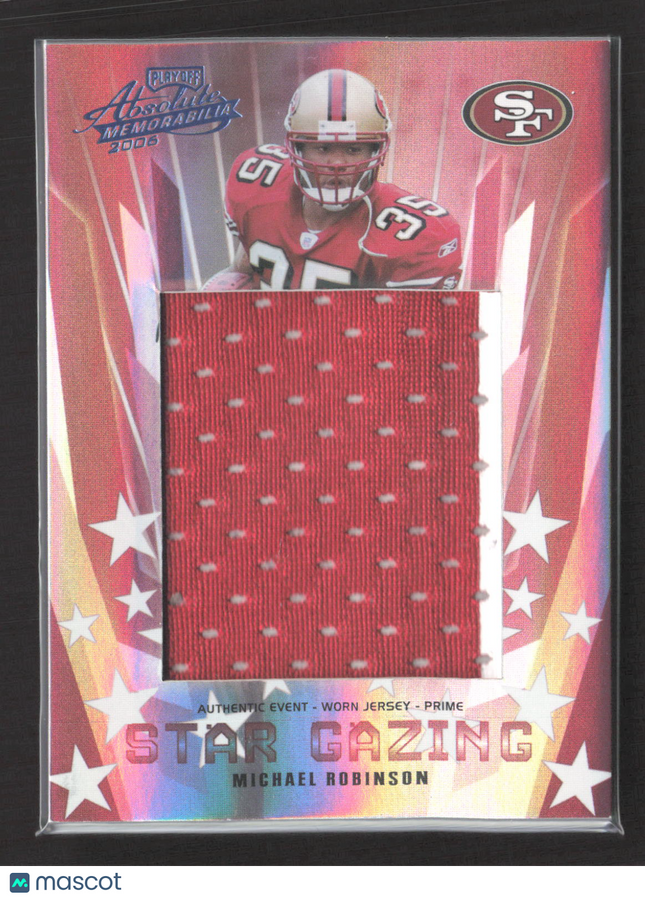 2006 Playoff Absolute Memorabilia Star Gazing Michael Robinson #SG-12 Patch /10