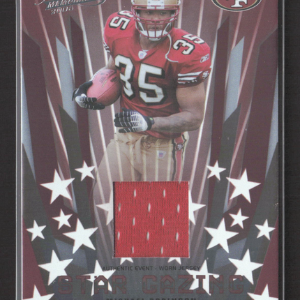 2006 Playoff Absolute Star Gazing Michael Robinson #SG-12 Jersey /100