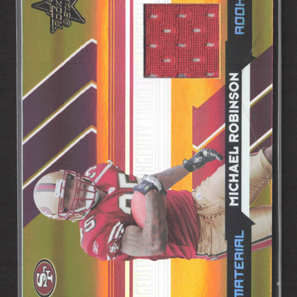 2006 Leaf Rookies & Stars Longevity Michael Robinson #264 Material Jersey /25
