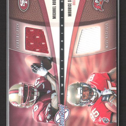 2006 UD Sweet Spot Sweet Pairings Maurice Stovall Michael Robinson Jersey