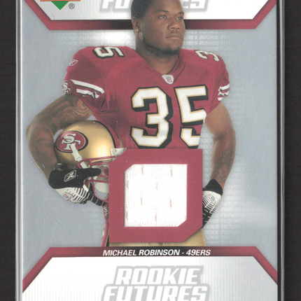 2006 Upper Deck Rookie Futures Michael Robinson #RF-MR Event-Worn Jersey
