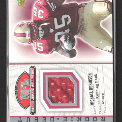 2006 Upper Deck Rookie Debut Rookie Collection Michael Robinson #81TE Jersey