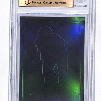 2016 Leaf Metal Draft DeForest Buckner Prismatic Blue 1/1 Pre-Production Proof