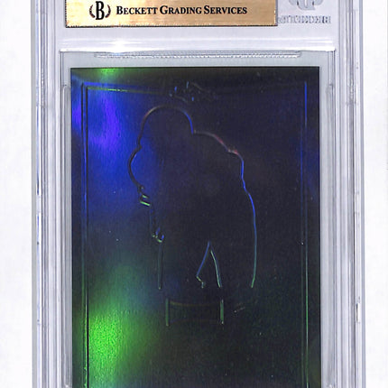 2016 Leaf Metal Draft DeForest Buckner Prismatic Green 1/1 Pre-Production Proof