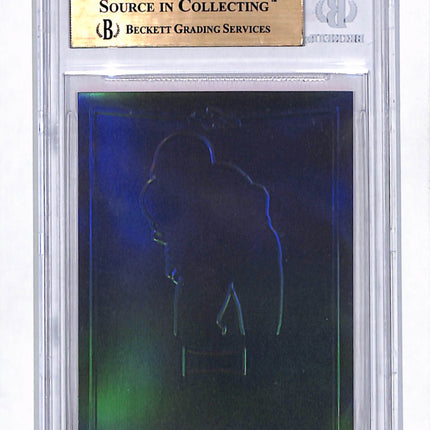 2016 Leaf Metal Draft DeForest Buckner Prismatic Red Pre-Production Proof 1/1