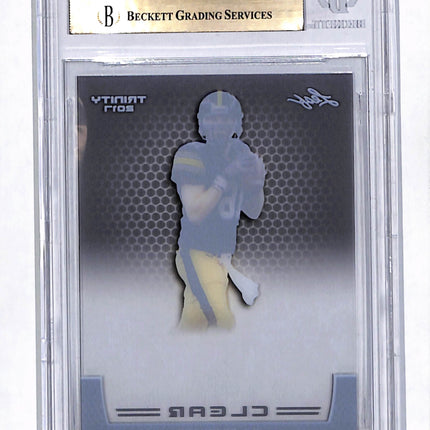 2017 Leaf Trinity Clear C.J. Beathard 1/1 Pre-Production Proof