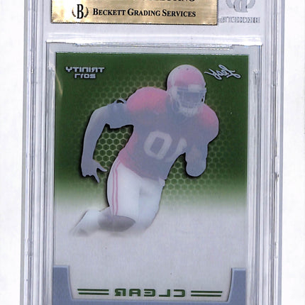 2017 Leaf Trinity Clear Reuben Foster Green 1/1 Pre-Production Proof