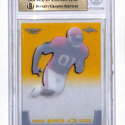 2017 Leaf Trinity Clear Reuben Foster Gold 1/1 Pre-Production Proof