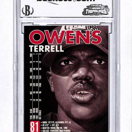 1998 SkyBox Premium Terrell Owens #38 BCCG 9