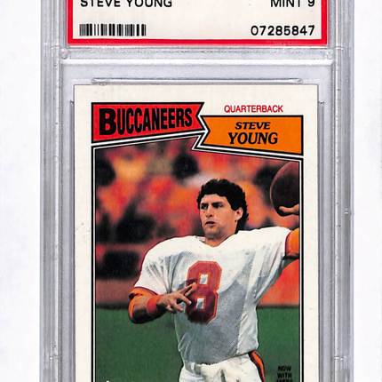 1987 Topps Steve Young #384 PSA 9