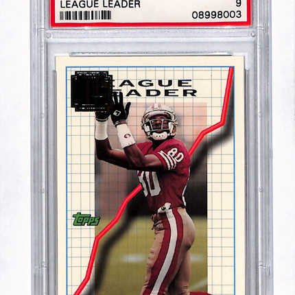 1994 Topps Jerry Rice #116 League Leader