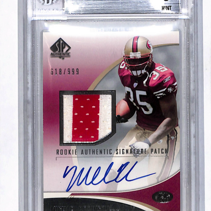 2006 Upper Deck SP Authentic Michael Robinson #250 Patch Auto /999 BGS 9