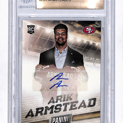 2015 Panini Player of the Day Arik Armstead #AA Auto /75