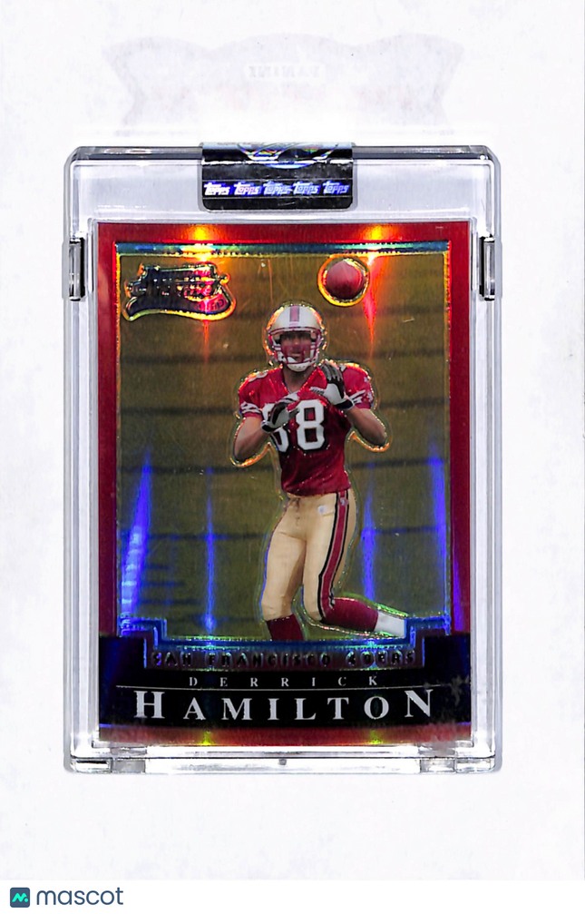 2004 Bowman Chrome Derrick Hamilton #207 Red Refractor 034/210