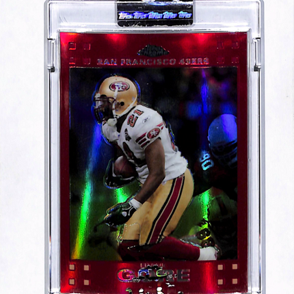 2007 Topps Chrome Frank Gore #TC73 Red Refractor /139
