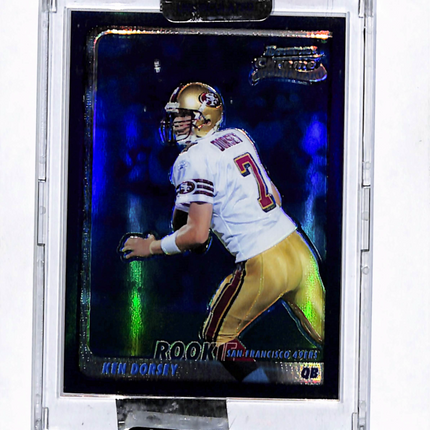 2003 Bowman Chrome Ken Dorsey #131 Blue Refractor
