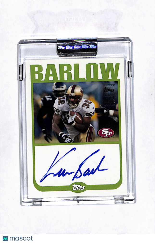 2004 Topps Signature Edition Kevan Barlow #A-KB Auto