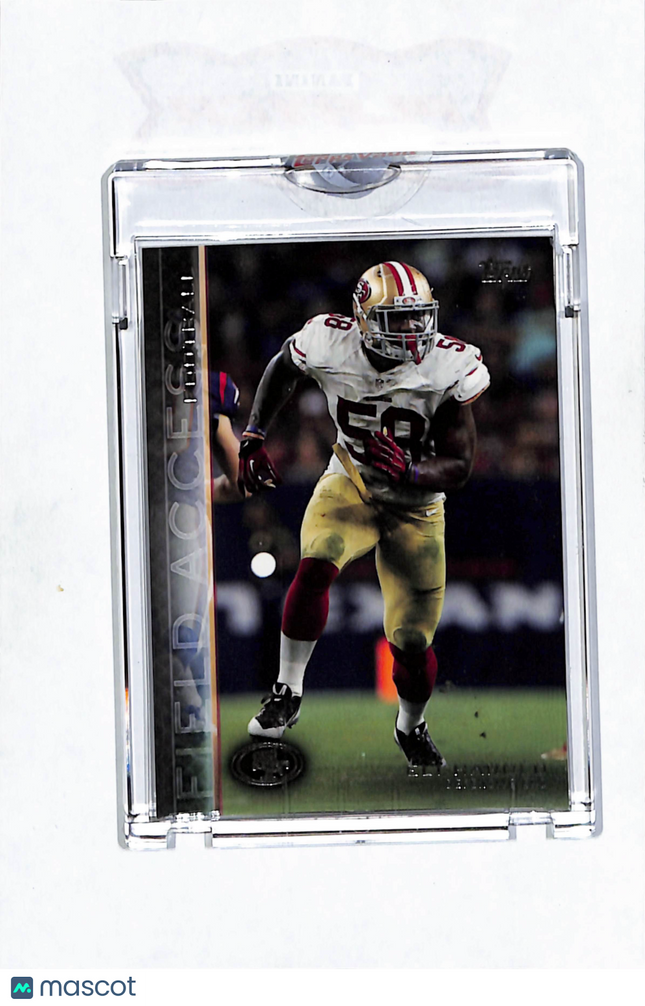2015 Topps Field Access Eli Harold Topps Vault Blank Back 1/1
