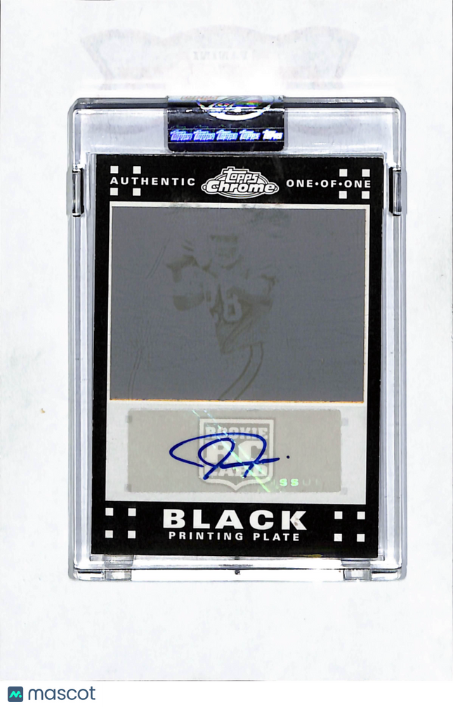 2022 Topps Chrome Jason Hill #TC216 Black Printing Plate Auto 1/1