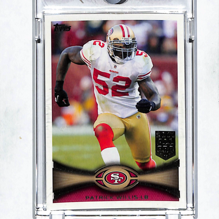 2008 Topps Patrick Willis #180 Topps Vault Blank Back 1/1