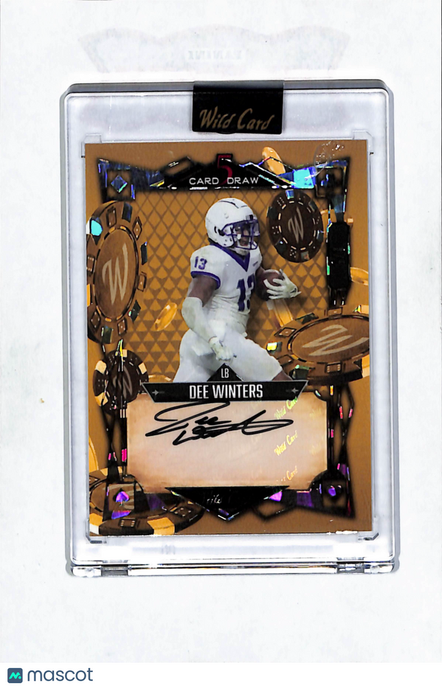 2023 Wild Card 5 Card Draw Dee Winters #5CDM-25 Auto 1/1