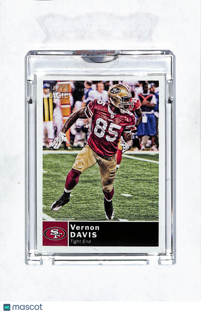 2009 Topps Magic Vernon Davis Blank Back 1/1