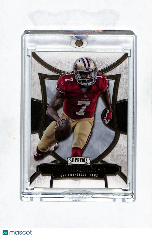 2013 Topps Supreme Colin Kaepernick Topps Vault Blank Back 1/1