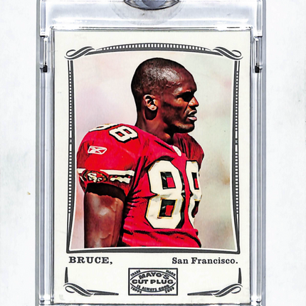 2008 Topps Mayo's Cut Plug Isaac Bruce #230 Topps Vault Blank Back 1/1