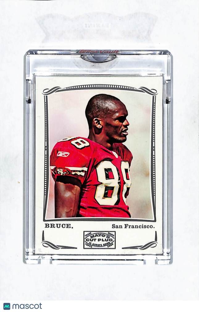 2008 Topps Mayo's Cut Plug Isaac Bruce #230 Topps Vault Blank Back 1/1