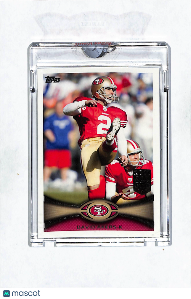 2012 Topps David Akers #245 Topps Vault Blank Back 1/1