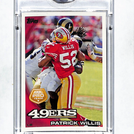 2008 Topps Patrick Willis Topps Vault Blank Back 1/1