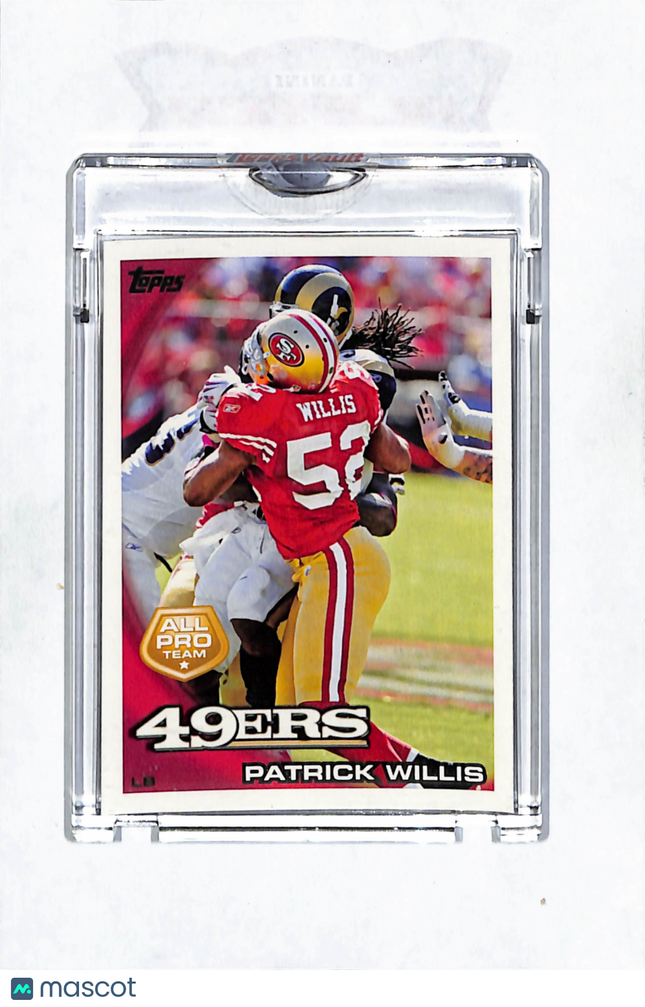 2008 Topps Patrick Willis Topps Vault Blank Back 1/1