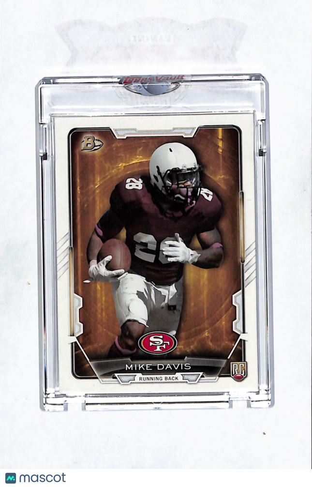2015 Bowman Mike Davis RC Topps Vault Blank Back 1/1