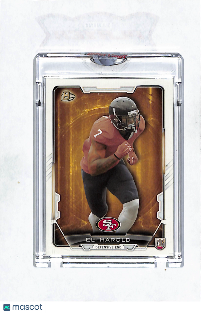 2015 Bowman Football Eli Harold Topps Vault Blank Back 1/1