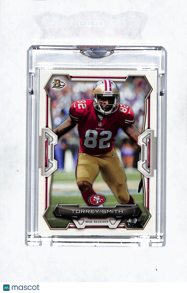 2015 Bowman Torrey Smith Topps Vault Blank Back 1/1