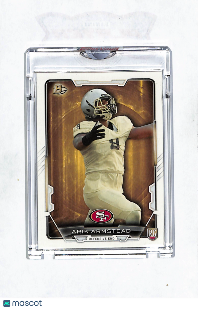 2015 Bowman Arik Armstead Topps Vault Blank Back 1/1